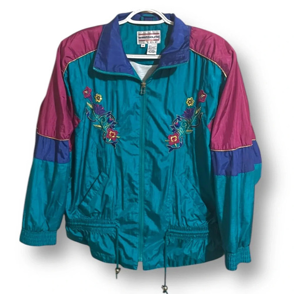 “Westbound” vintage womens windbreaker medium - Picture 2 of 7